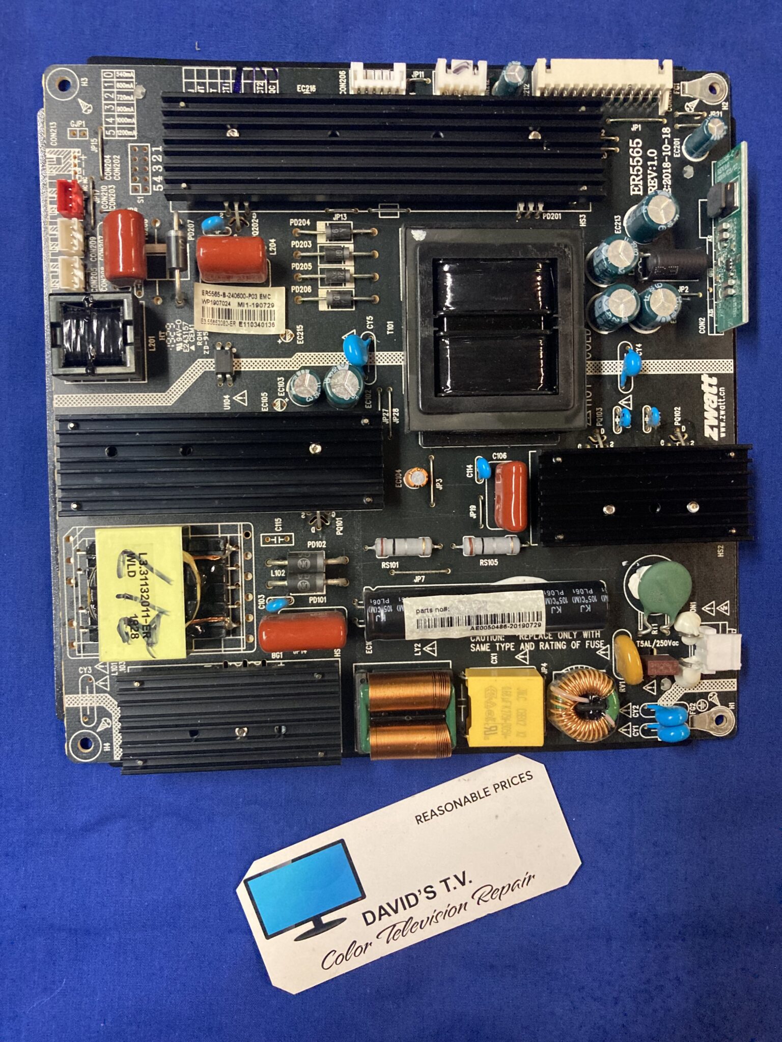 Aazon.co: RCA RTU6549-C T-CON Board 16Y_BGU11BPCTA4V0.1