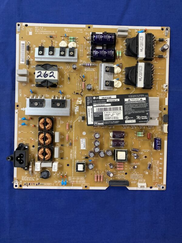 LG 60UF8500-UB.BUSYLJR POWER SUPPLY EAY63729201 / EAX66055501(2.1)