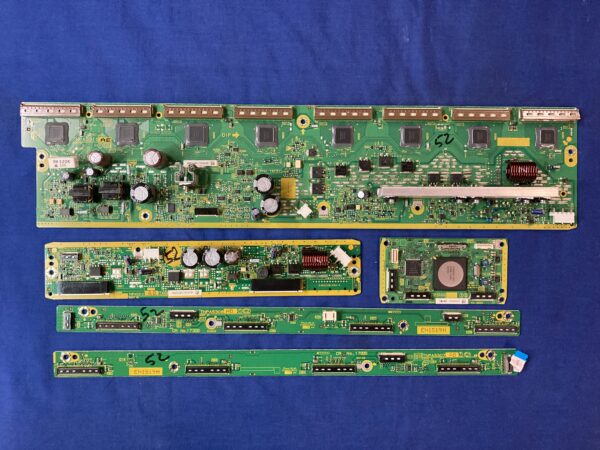 SANYO DP42740 P42740-04 SET, D LOGIC (TNPA5305), SS (TNPA5313AE), SN (TNPA5311AE), C1 (TNPA5307AB), C2 (TNPA5308AB) BOARDS (Copy)