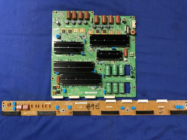 SAMSUNG PN58C500G2 X-MAIN & BUFFER BOARD LJ92-01713A, LJ92-01715A