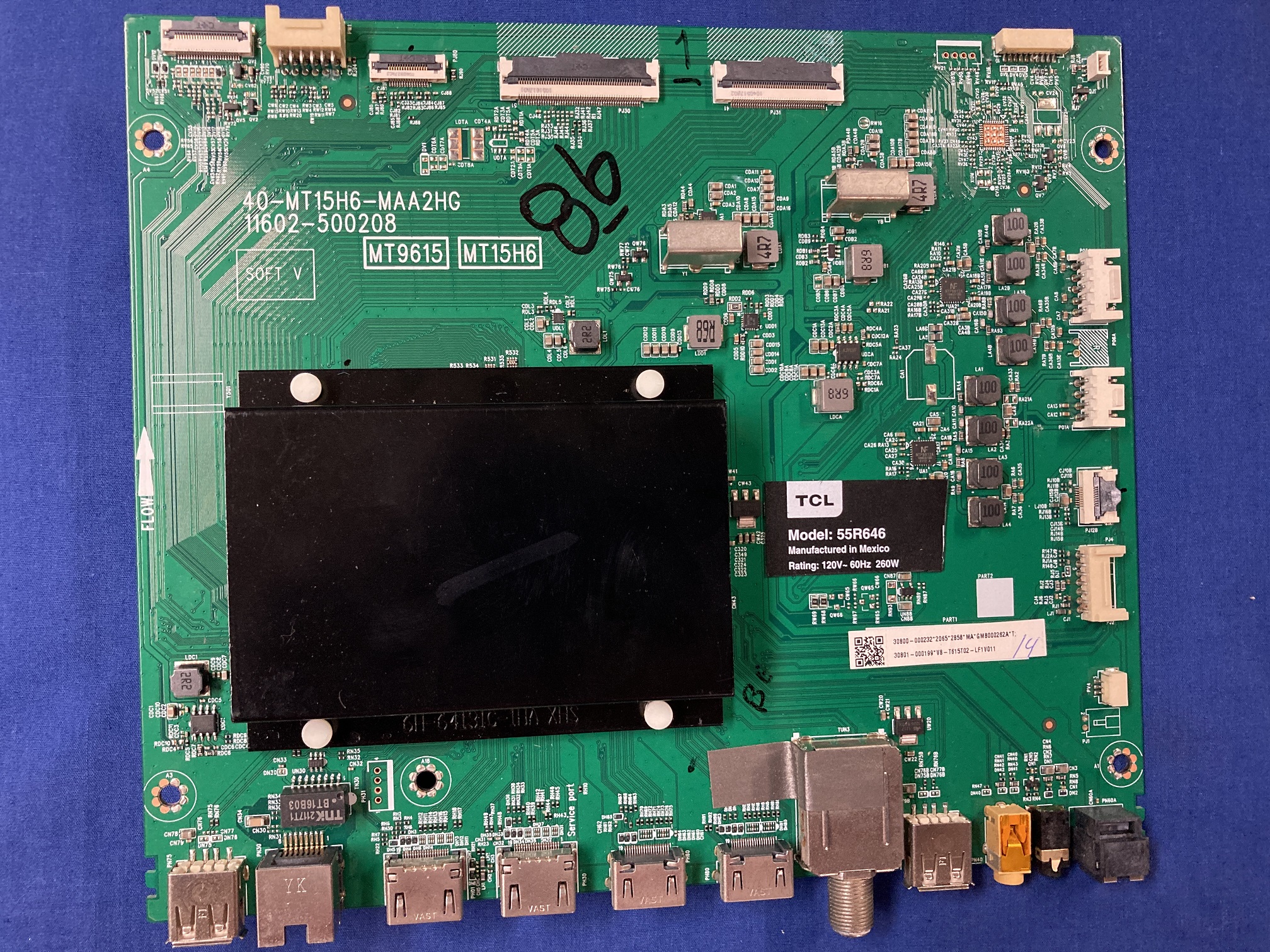 TCL 55R646 MAIN 30800-000232 / 30801-000199