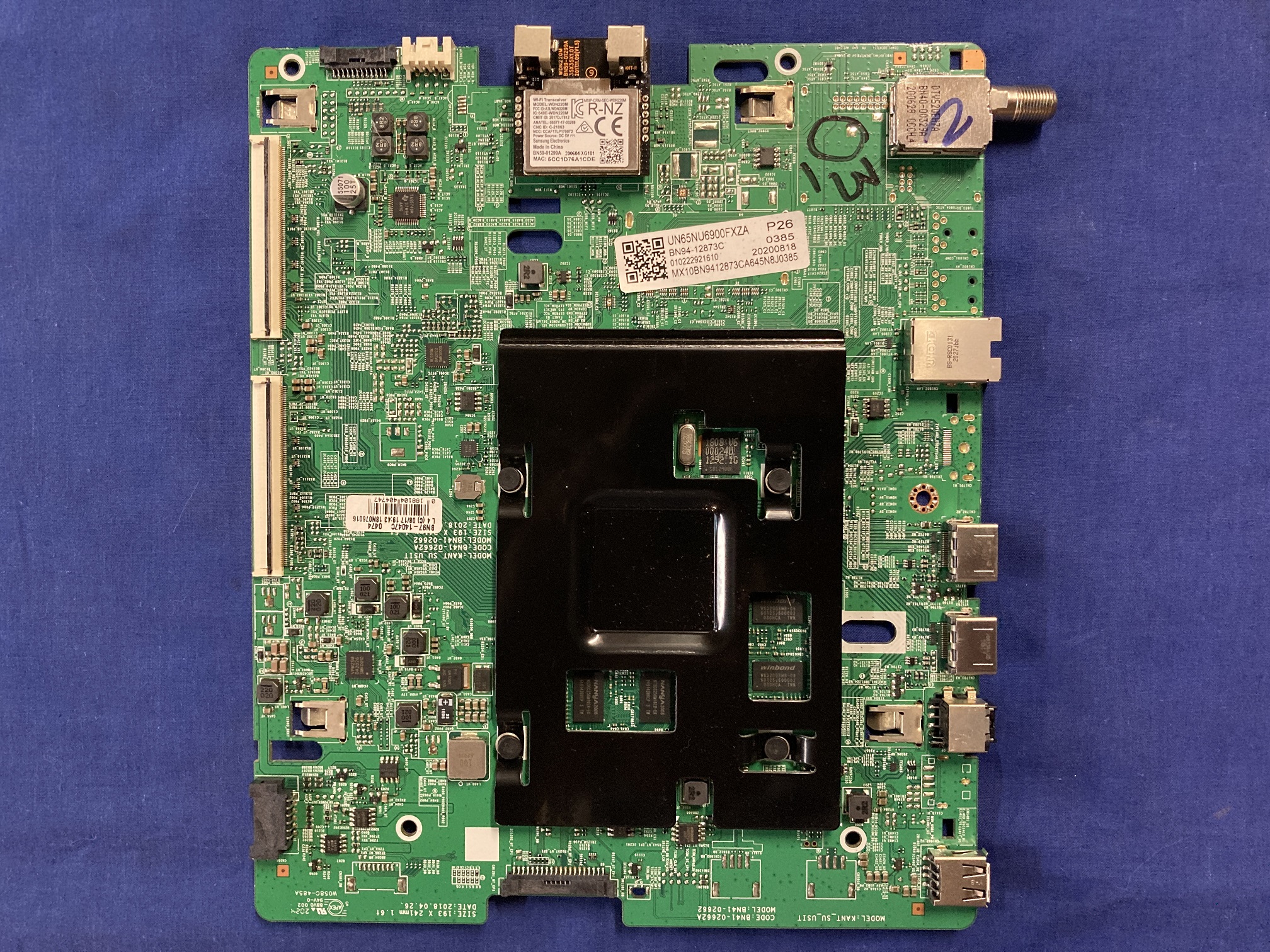 SAMSUNG UN65NU6900FXZA FA01 MAIN BN94-12873C / BN97-14047C